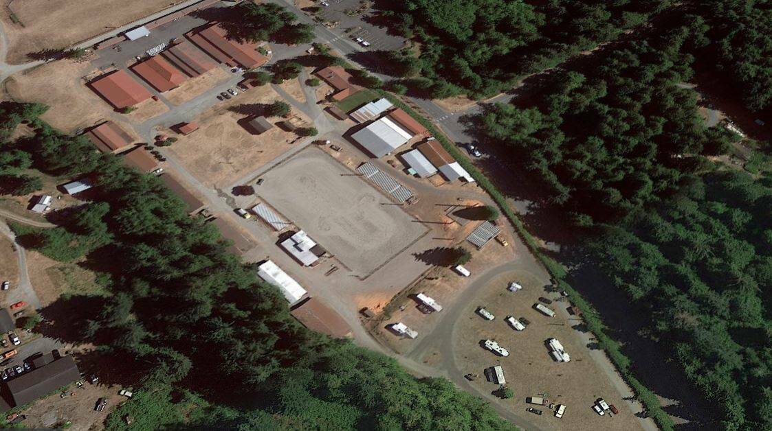 (Google Earth image)
An aerial view of the Whidbey Island Fairgrounds.