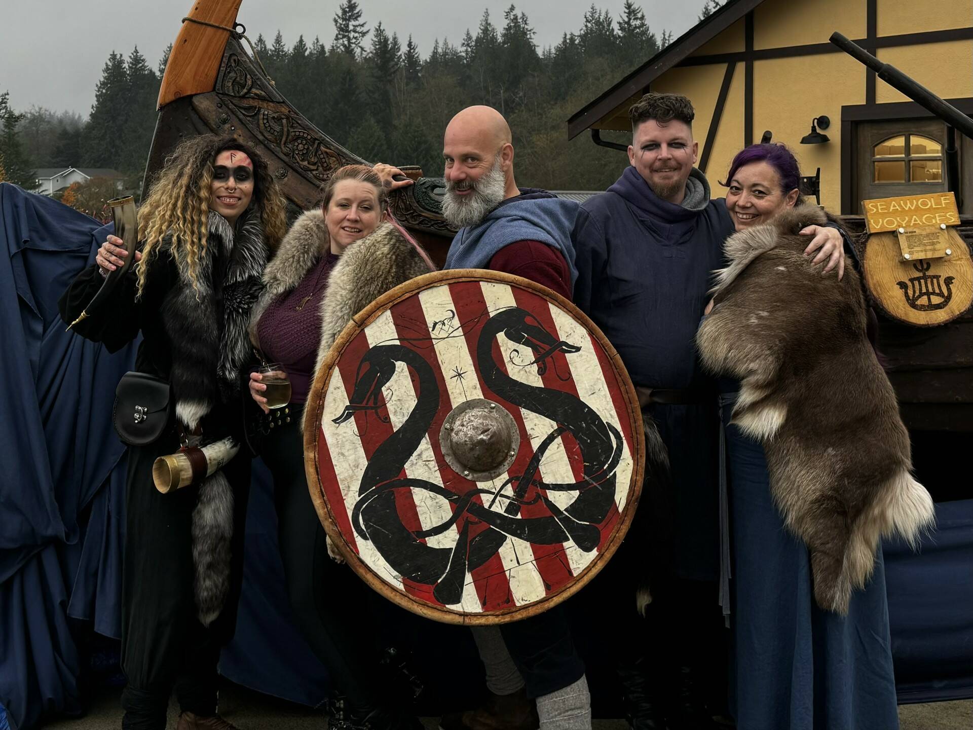 Photo provided
The Sea Wolf Voyages vikings raided Hierophant Meadery in November.