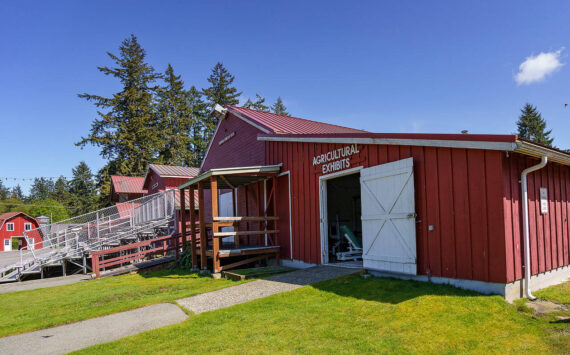 Photo by David Welton
The Burrier building on the Whidbey Island Fairgrounds.